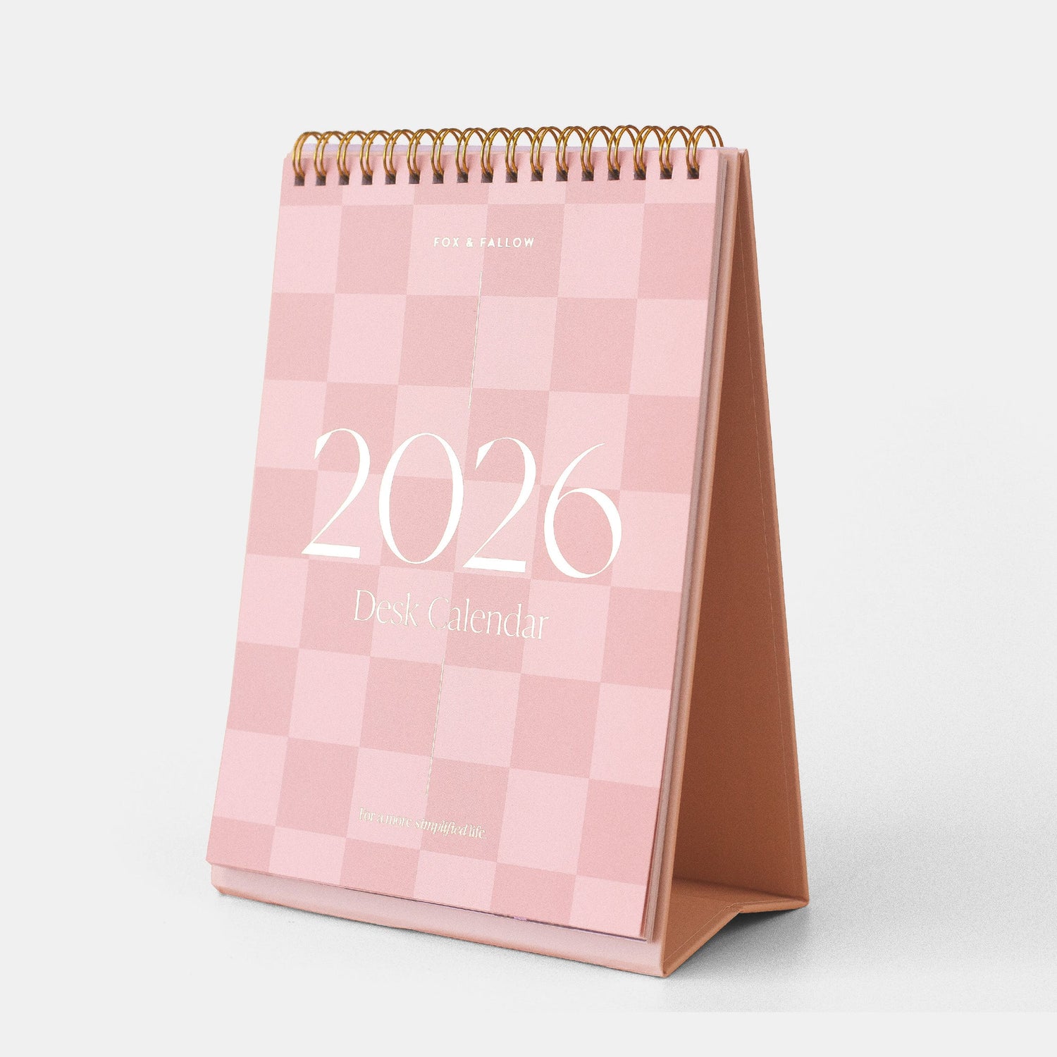 2026 Desk Calendar - Fox and Fallow