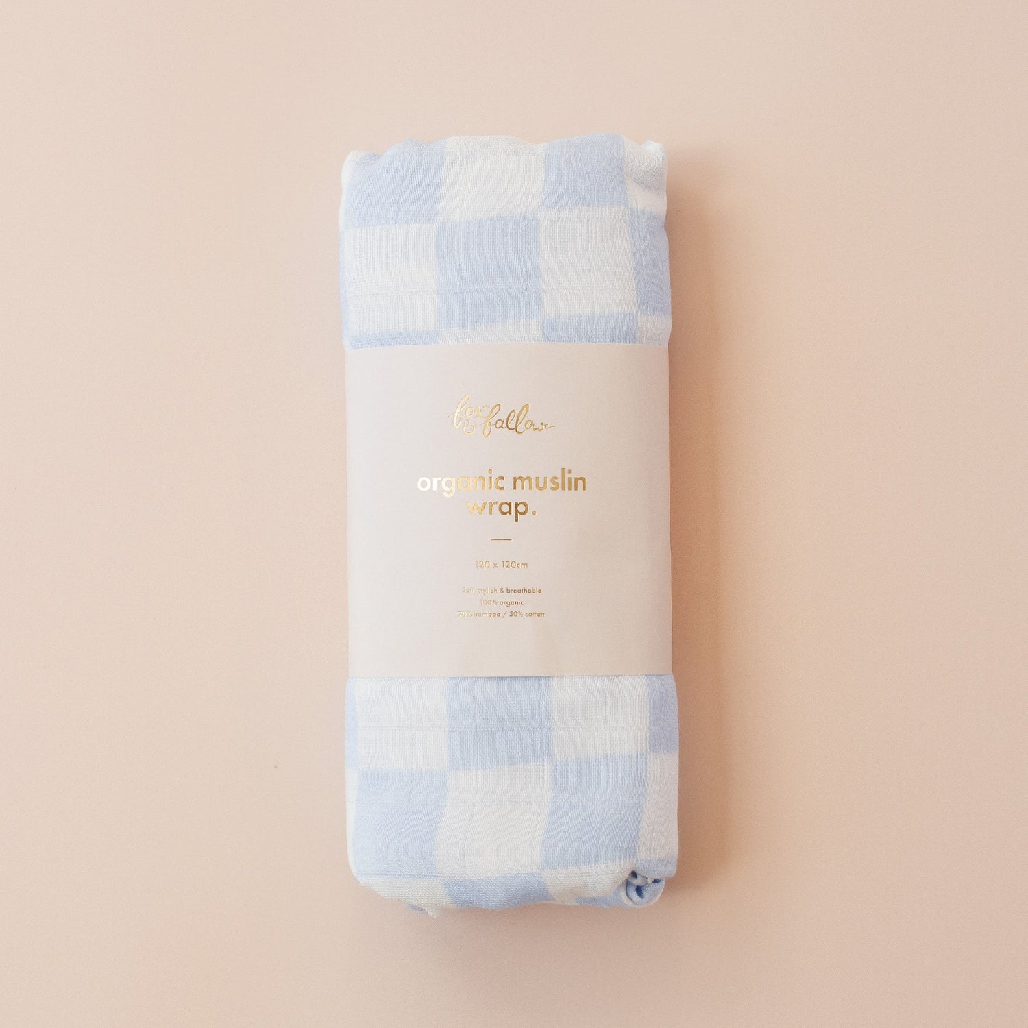Muslin Wrap Swaddle - Fox And Fallow
