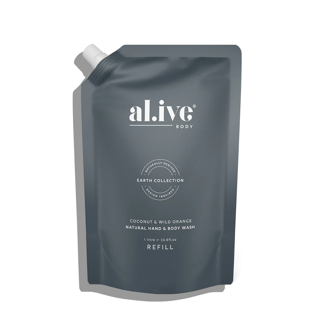 1 Litre Wash Refill - Al.ive Body