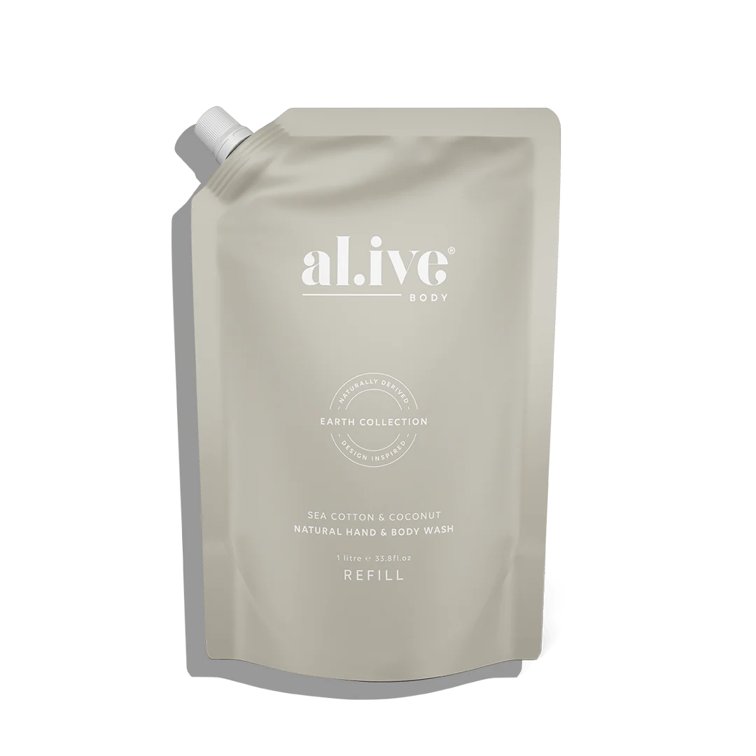 1 Litre Wash Refill - Al.ive Body