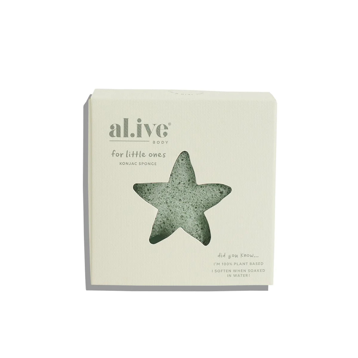 Baby Konjac Sponge - Al.ive Body