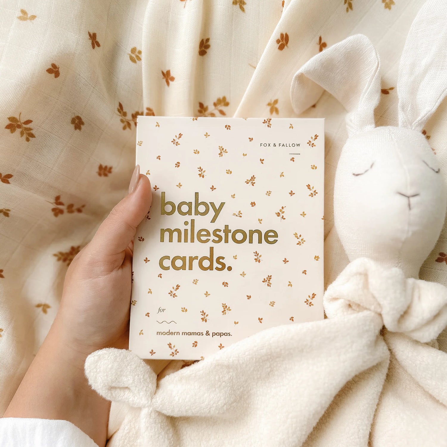 Baby Milestone Cards - Fox And Fallow