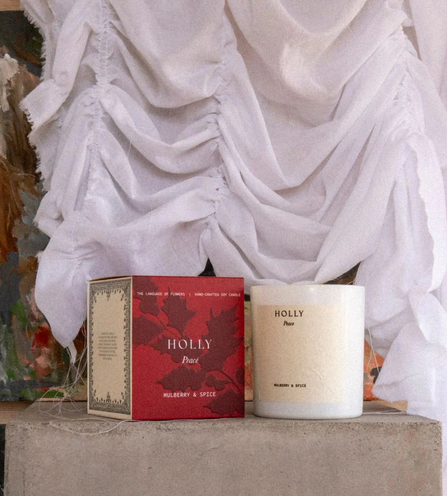 Holly Candle Peace - Studio Sol