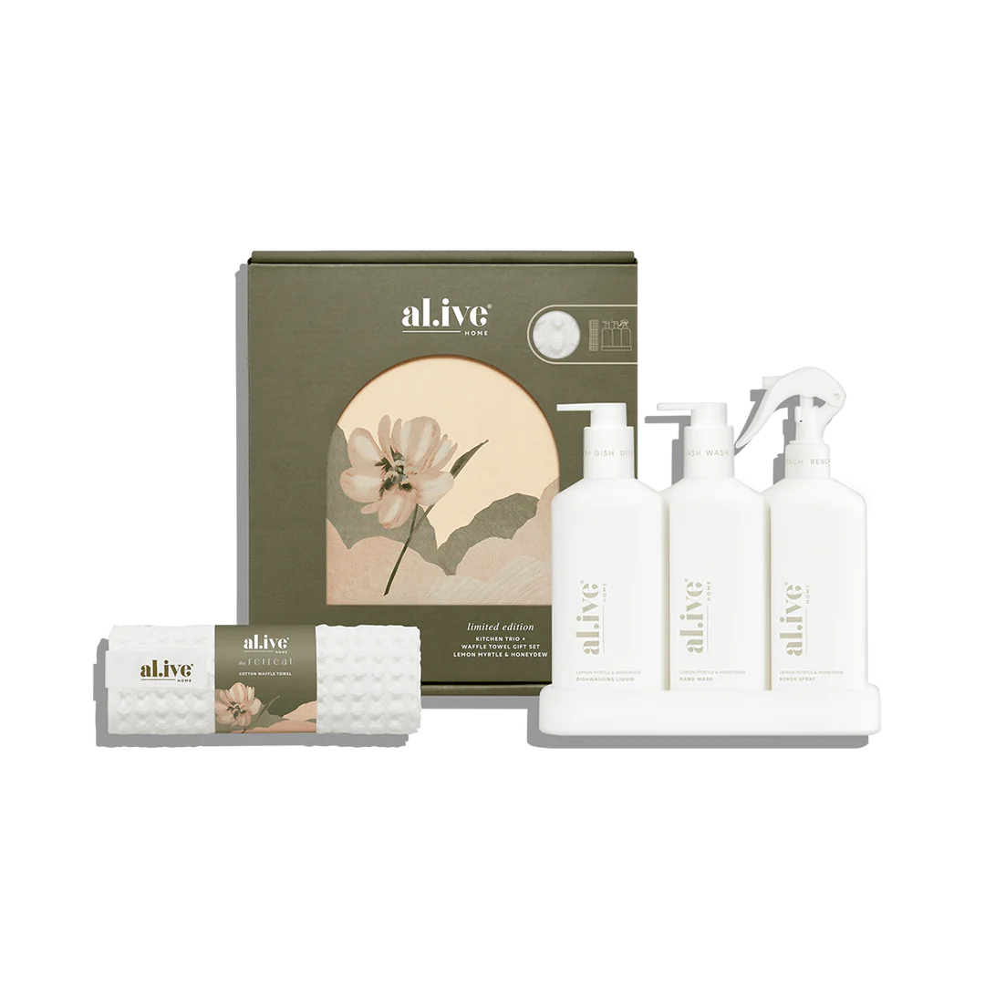 Kitchen Trio & Towel Gift Set - Al.ive Body