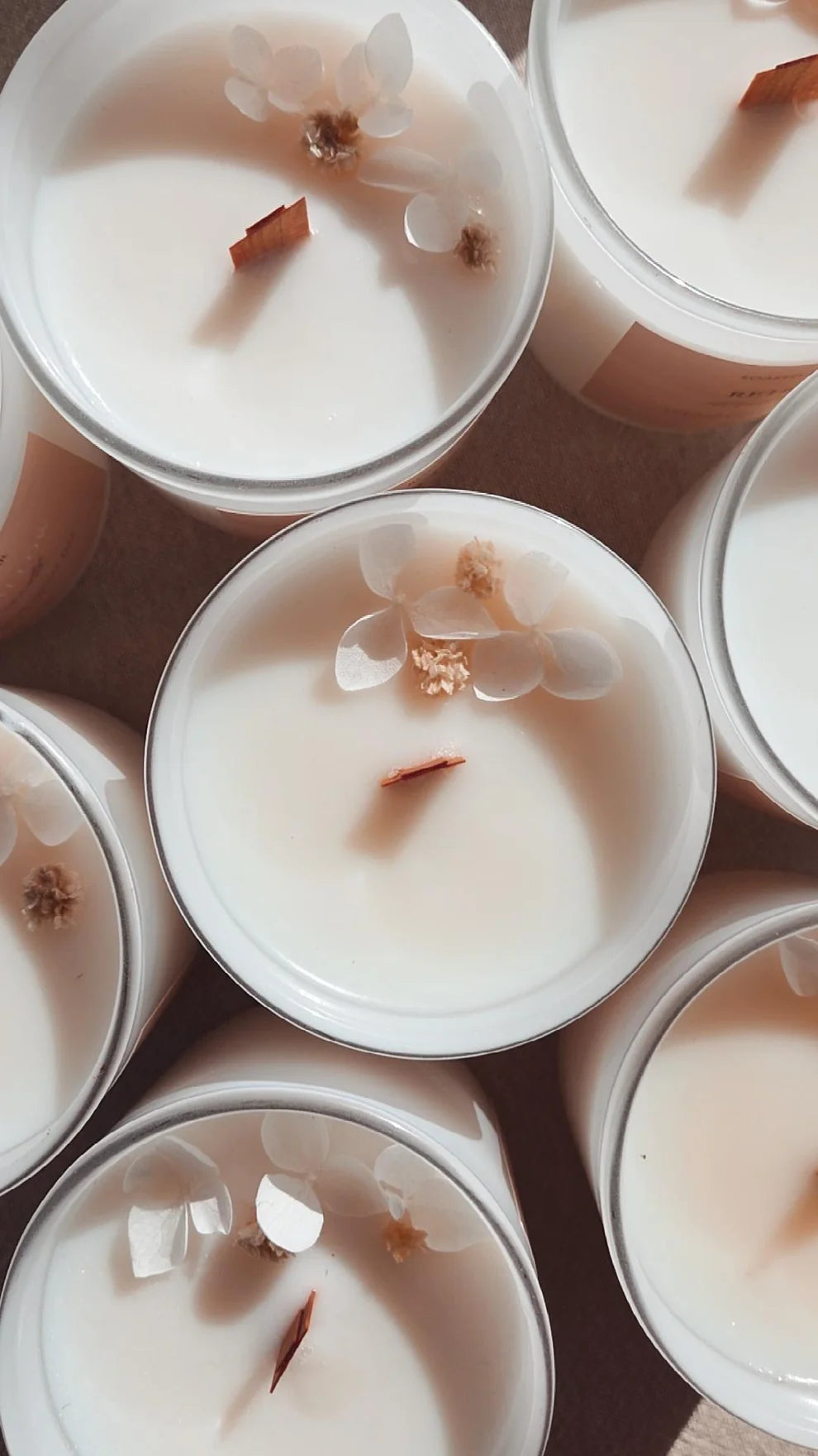Floral Soy Candle - Soaked Body Bar