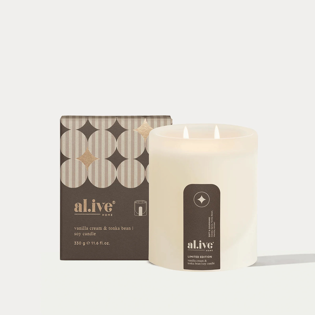 Vanilla Soy Candle - Al.ive Body