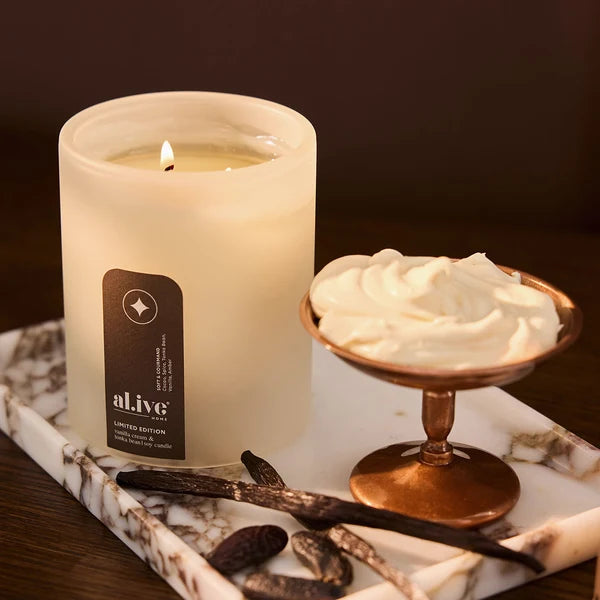 Vanilla Soy Candle - Al.ive Body