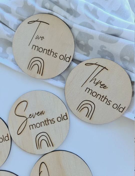 Baby Monthly Milestone Discs